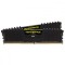 Memorie DDR Corsair DDR4 16 GB, frecventa 3000 MHz, 8 GB x 2 module, radiator, &quot;CMK16GX4M2B3000C15&quot;