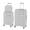 TraveLux Voyager X gurul&oacute;s bőr&ouml;nd szett sz&uuml;rke