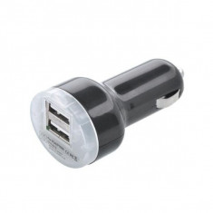 Incarcator Universal Stecher Priza bricheta cu 2 porturi USB, Automax foto