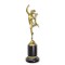Statueta Mercur din bronz cu un soclu din marmura BX-61
