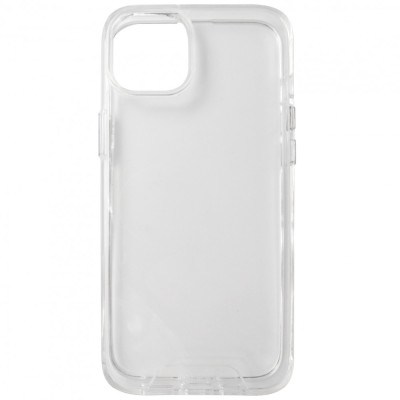 Husa tip capac spate Prio transparenta, policarbonat si TPU, pentru Apple iPhone 14 Plus, 15 Plus foto