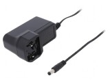 Alimentator plug-in 6VDC 1A 6W 74% - Adaptor de alimentare compact