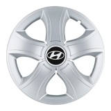 Set 4 Capace Roti 14 inchi (R14) Bis Gri-Negru, Compatibile Cu Hyundai, Autohelix MSA