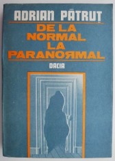 De la normal la paranormal ? Adrian Patrut foto
