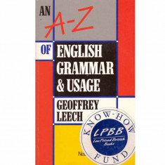 Geoffrey Leech - An A-Z of English grammar & usage - 133019