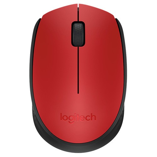 Mouse wireless Logitech M171, Rosu