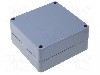 Carcasa ABS, 120mmx120mmx60mm, IP65, GAINTA - G 386