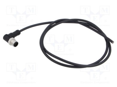 Conector M12 mufă tată &amp;icirc;n unghi aurit 5 PIN AMPHENOL foto