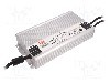 Alimentator pentru LED, 92,8...232V DC, 1400...3500mA, 650W, MEAN WELL - HVGC-650-L-AB