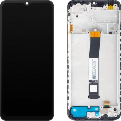 Display cu Touchscreen Xiaomi Redmi 10C, cu Rama, Gri (Graphite Gray), Service Pack 560001C3QA00 foto