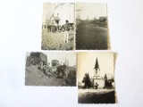 Cumpara ieftin Rar! Jidvei(Seiden)-Valea T&acirc;rnavei Mici lot 4 fotografii colecție 82x54/80x52/79x55 mm realizate de un soldat din trupele naziste de ocupație sep.1944