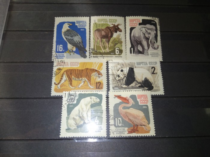 TIMBRE URSS ANIMALE 1964