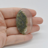 Cabochon agat moss indonezia 47x31x6mm c42