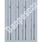SET 4 Lansete carbon Saimino CARP MO2 3,90m din 2 tronsoane 4 lbs 100%carbon