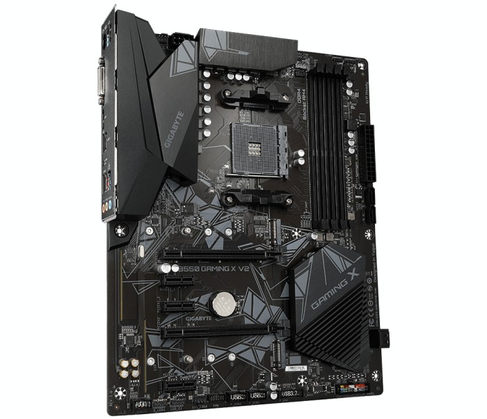 PLACA de BAZA Gigabyte &quot;B550 GAMING X V2&quot;, skt AM4, ATX, AMD B550, 4 x DDR4, max. 128 GB, 4 x SATA, 2 x M.2, 7.1, &quot;B550 GAMING X V2&quot;