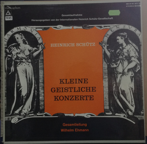 Editie cartonata 6XLP Heinrich Sch&uuml;tz, Wilhelm Ehmann - Kleine Geistliche (EX)