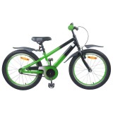 vidaXL Bicicletă pentru Copii 22 Inci pentru 7-12 ani Albastru Negru 42009336