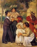 Felicitare Pierre Auguste Renoir - The Artist Family | Art
