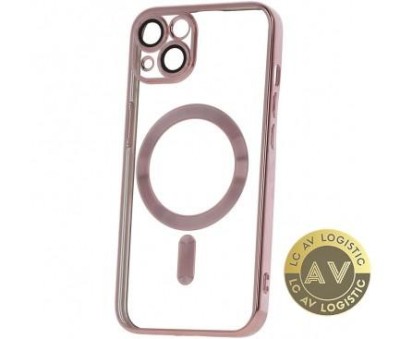 Husa MagSafe pentru Samsung Galaxy A26 A266 OEM Color Chrome Mag Roz Aurie foto