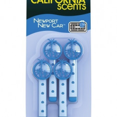 Odorizant California Scents® Vent Stick Air Freshener Newport New Car 4 Pack AMT34-035