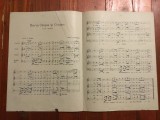 Partitura Horia , Closca si Crisan / cor mix muzica J. St. Paulian , cubinte de Smara perioada interbelica !