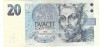 Bancnota 20 korun 1994 - Cehia