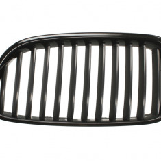 Grila radiator Bmw Seria 5 (F10/F11), 12.2009- Model M-trim, dreapta, negru, 51712165528, 201905-6