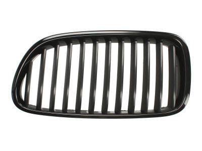 Grila radiator Bmw Seria 5 (F10/F11), 12.2009- Model M-trim, dreapta, negru, 51712165528, 201905-6 foto