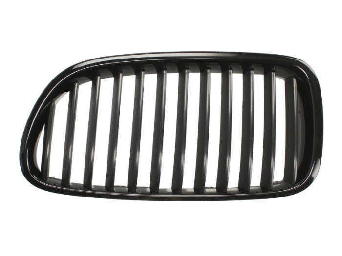 Grila radiator Bmw Seria 5 (F10/F11), 12.2009- Model M-trim, dreapta, negru, 51712165528, 201905-6