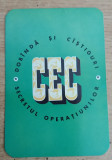 M3 C31 10 - 1973 - Calendare de buzunar - tematica reclama - CEC