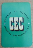 C9 10 - 1973 - Calendare de buzunar - tematica reclama - CEC