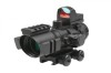 Luneta Rhino 4x32 cu mini red dot Theta Optics