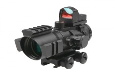 Luneta Rhino 4x32 cu mini red dot Theta Optics