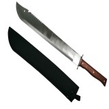 Sabie de vanatoare DEPOX&reg;, Lord Blade, maner lemn, 69 cm, teaca inclusa