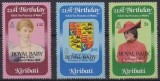 Kiribati 1982 - Prințesa Diana, supratipar Royal Baby, serie neuzata