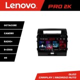 Navigatie Toyota Land Cruiser 2008-2015 Lenovo QLED 2K 8GB+256GB Android