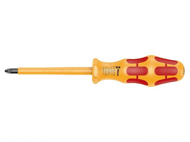 Şurubelniţă Pozidriv PZ2 VDE 100mm