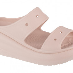 Papuci flip-flop Crocs Classic Crush Sandal 207670-6UR Roz