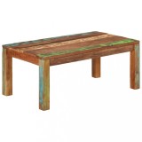 VidaXL Măsuță de cafea, 110 x 55 x 40 cm, Lemn masiv recuperat