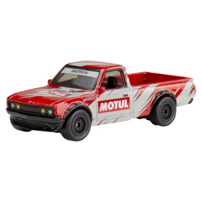 HOT WHEELS PREMIUM REAL RIDERS POP CULTURE MASINUTA METALICA DATSUN 620 SCARA 1:64 foto