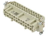 Conector HARTING HDC insert contact mamă 16A 500V Han E&reg; 24 PE 09337242701