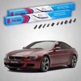 Cumpara ieftin Ștergătoare BMW M6 Coupe (E63) 2005-2010 | Set Față Flat Premium &ndash; TeamCar&reg;