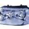 Far Seat Alhambra (7V8/7V9) 02.2001-06.2010, Vw Sharan (7M) 04.2000-04.2010 TYC partea Stanga, tip bec H1+H7, culoare rama argintiu