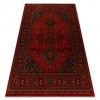 Covor de l&acirc;nă KASHQAI 4345 300 oriental, cadru vin roșu, 67x130 cm