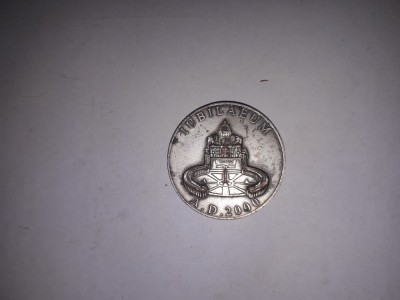Roma Vatican Medalie Italia &amp;quot;Iubilaeum A.D. 2000 Polizia Municipale&amp;quot; alama arg. foto