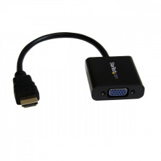 Adaptor StarTech HDMI - VGA 0.24m Black foto