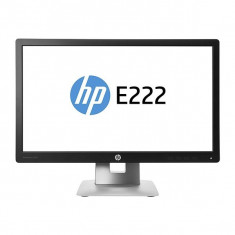 Monitor 22 inch LED, IPS, Full HD HDMI, HP EliteDisplay E222, Black &amp;amp; Silver foto