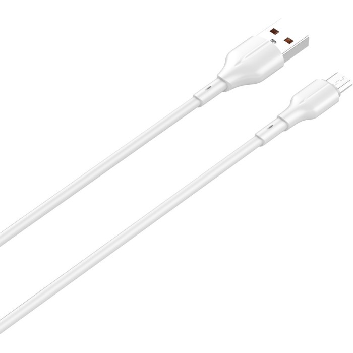 Cablu date Vision Touch, USB-A - USB-C, 100cm, Alb