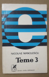 Teme 3 - Nicolae Manolescu