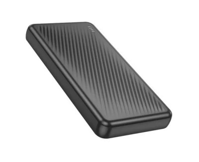 POWER BANK Borofone BJ55, 10000mAh, 10W, 1 x USB; 1 x USB Type-C, 1 x Micro USB, total 5V / 2A, negru, 6941991111761 (timbru verde 0.98 lei) foto